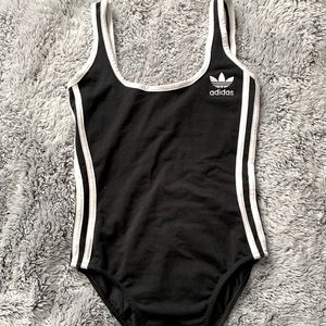 Adidas black bodysuit